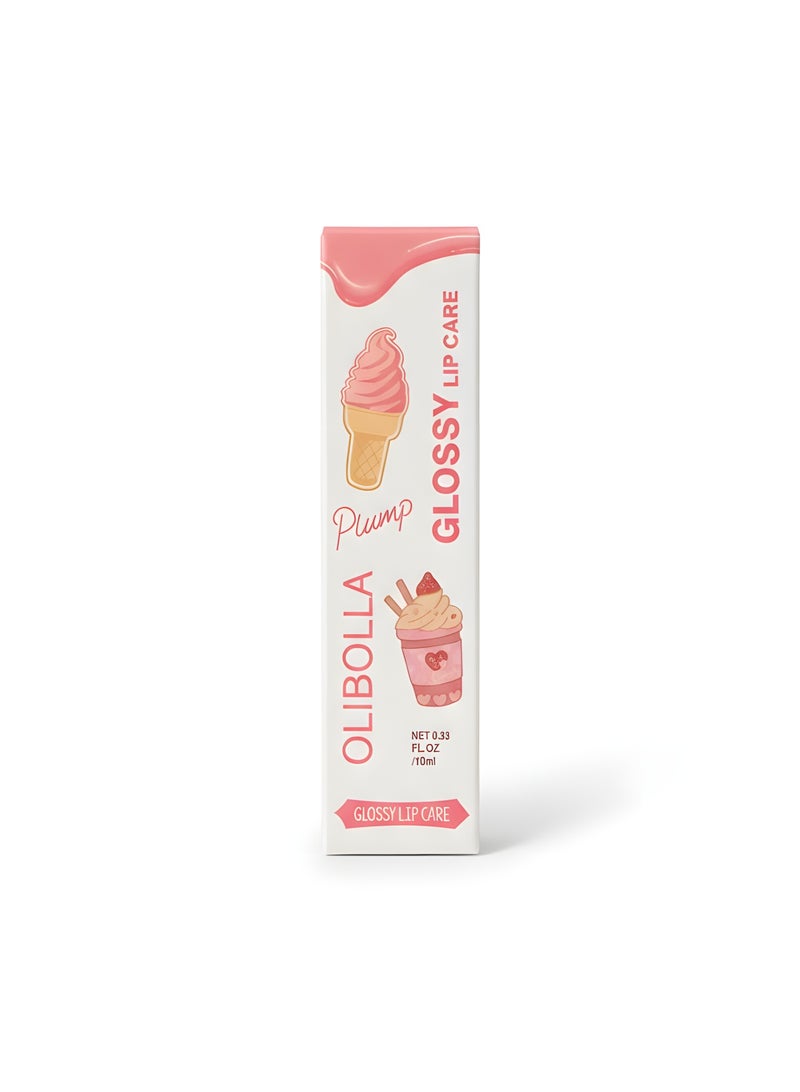 Olibolla Plump Glossy lip care 10ml - 01 Candy Lane - Image 1